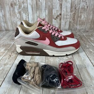 Nike Air Max Women's Athletic Shoes - Red, Pink, White, Brown
